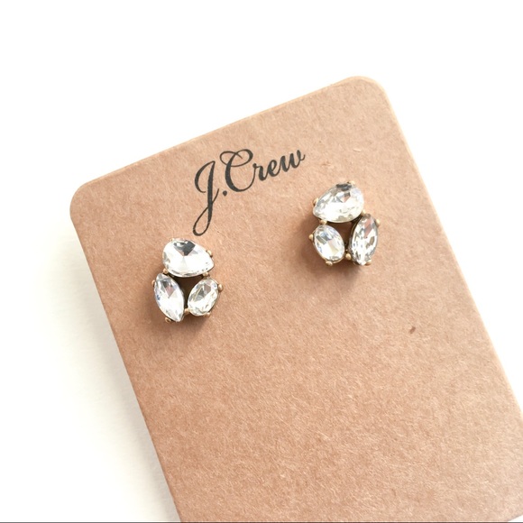 J. Crew Jewelry - Jcrew small crystal earrings